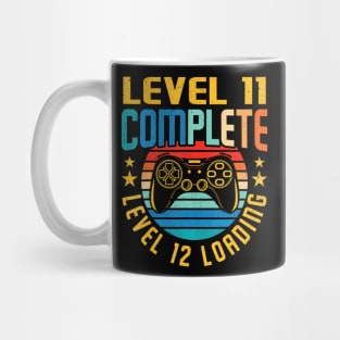 Level 11 Complete Level 12 Loading 11th Birthday Video Gamer Mug